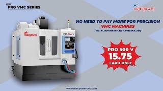 NEW PRO 500 V MACHINE BY macpowercncmachineslimited [upl. by Salkin]