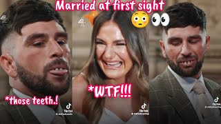 THE VIRAL MAFS UK 2024 FAKE TEETH PRANK FIRST COUPLE MARRIED AT FIRST SIGHT UK [upl. by Simonne]