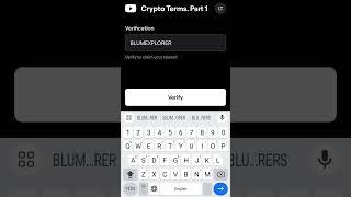 Blum All Video Keyword Code  Crypto terms part 1 blum code  How to memecoin  how to trade perps [upl. by Egiaf]