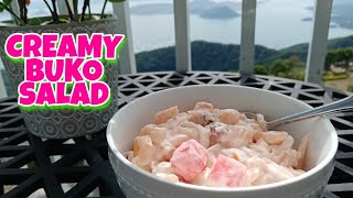 Buko Salad Recipe  Tagaytay view Mommy Rheine [upl. by Eisinger787]