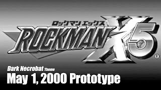 Dark Necrobat prototype  Rockman X5 Music Track  May 1 2000 Prototype [upl. by Nnylsaj]