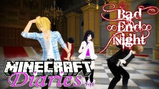 MMD Minecraft Diaries Bad ∞ End ∞ Night English [upl. by Asenab]