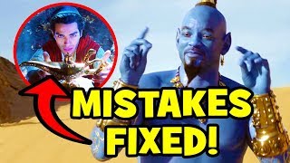 12 Disney Mistakes FIXED In ALADDIN 2019 [upl. by Rimaj457]