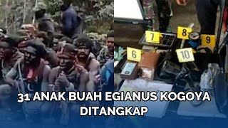 31 ANAK Buah Egianus Kogoya Ditangkap Pasukan TNI Polri Rebut 13 Senjata [upl. by Abbotsen]