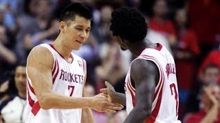 Jeremy Lin 林書豪 2014 04 12火箭vs鵜鶘 Rockets vs Pelicans [upl. by Rossen]