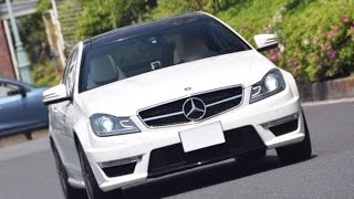 C63 AMG 加速サウンド C63 AMG hard acceleration sound [upl. by Waynant319]