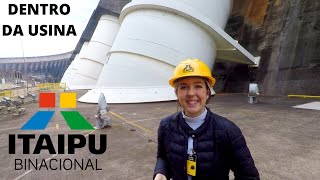 VISITA USINA ITAIPU BINACIONAL POR DENTRO É SURREAL ESTA CONSTRUÇÃO [upl. by Reffotsirk]