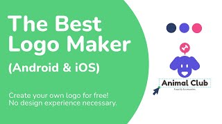 Logo Maker App Create a free logo in minutes [upl. by Seys]