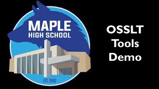 OSSLT Tools Demo 2024 [upl. by Eicaj239]