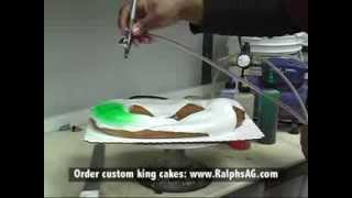 King Cake Ralphs Market Gonzales Louisiana [upl. by Xam]