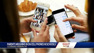 Another Johnson County Kansas school district considers cellphone ban in classrooms [upl. by Branham]