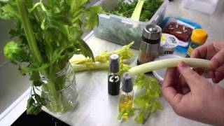 Salad Celery Recipe Zelena v solati quotHDquot [upl. by Iuqcaj855]