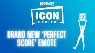 The New Perfect Score Emote Has Been Released  January 28 Item Shop review [upl. by Hjerpe]