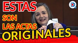 Centro Carter muestra actas de votación en la OEA e insiste en poca transparencia del 28J [upl. by Neelia470]