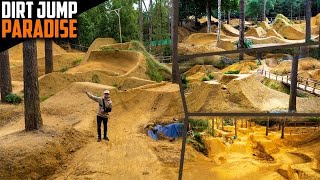 THESE CRAZY MTB DIRT JUMPS ARE FINALLY BACK OPEN [upl. by Stasny]