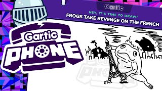 🔴LIVE  Lets Play GARTIC PHONE [upl. by Sahc]