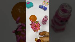 Strawberry 🍓 Jelly With Jems Lollipop Popsicle shotrs youtubeshort shortsvideoviral [upl. by Sophey]