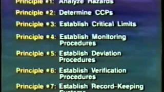 HACCP The Hazard Analysis and Critical Control Point System [upl. by Pavlov]