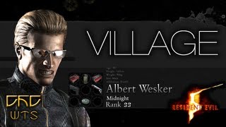 RE5  Mercenaries Guide SS RANK Wesker Midnight  Village NARRADO [upl. by Damali476]