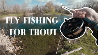 Fly Fishing for Trout  Episode 1  Duncton Mills  West Sussex  UK [upl. by Urbannai833]