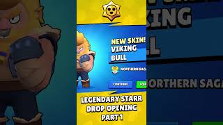 LEGENDARY STARR DROP OPENING PART 1 brawlstars edgar colt mortis hypercharge piper [upl. by Abehshtab]