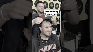 Watch this hairline transformation barber lineup mullet roswellbarber newmexicobarber haircut [upl. by Emelina]