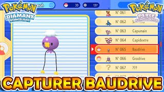 Capturer un BAUDRIVE  Pokémon Diamant Étincelant et Perle Scintillante [upl. by Ennyroc]