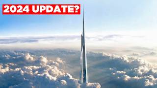 Jeddah Tower Construction Update Worlds Tallest Building is ALMOST DONE [upl. by Aivekal364]