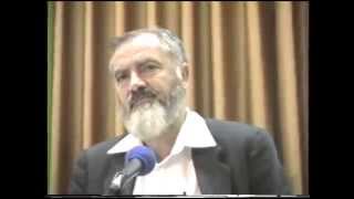 Rabbi Meir Kahane speaks after being disqualified for the 1988 Knesset elections [upl. by Kerril]