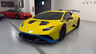 2022 Lamborghini Huracan STO in Giallo Belenus Walkaround Video [upl. by Westlund]