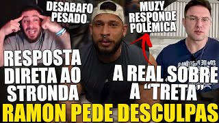 RAMON PEDE DESCULPAS AO LEO STRONDA APÓS ATITUDE TRETA ENTRE O MUZY E BARAKAT NÃO EXISTE DIZ GORGO [upl. by Lody]