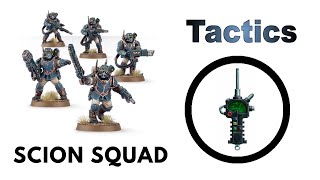 Militarum Tempestus Scions Rules Review  Tactics  Astra Militarum  Imperial Guard Scions Squad [upl. by Asamot748]