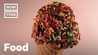 The History of Ice Cream  Food Now and Then  NowThis [upl. by Ahsieyn]