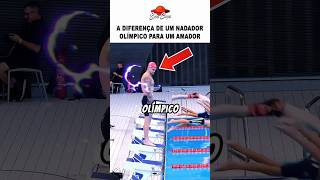 NADADOR OLÍMPICO Vs AMADOR shorts olimpiadas [upl. by Drusie144]