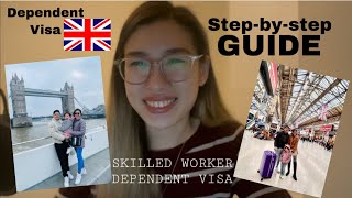 🇬🇧UK PARTNER DEPENDENT VISA REQUIREMENTS amp stepbystep in filling out the online application form [upl. by Nahej408]