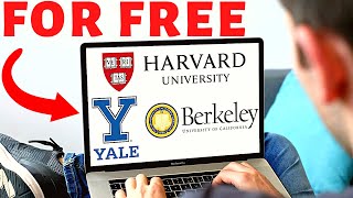 FREE Online Courses from Top University Harvard and others [upl. by Aikaj]