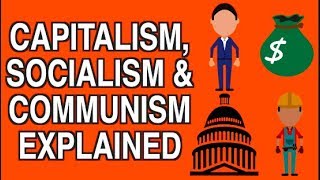 CAPITALISM SOCIALISM amp COMMUNISM EXPLAINED SIMPLY [upl. by Daub]