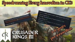 I Researched Every Innovation by 1270  Speedrunning the Tech Tree in CK3 [upl. by Eiboh]