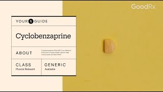 Cyclobenzaprine Flexeril How It Works How to Take It and Side Effects  GoodRx [upl. by Coke]