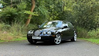 Jag SType R  420BHP Supercharged V8 [upl. by Kcirret]