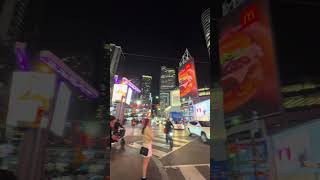 Dundas Square… toronto nightlife [upl. by Norvell759]