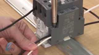 How to Make a Remote On and Off Switch with a Contactor  Latching Circuit [upl. by Iror331]