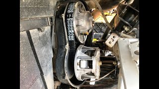 Polaris Sportsman 1000xp Drive Belt Change [upl. by Bausch842]