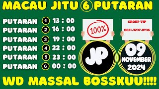 PREDIKSI TOTOMACAU 09 NOVEMBER 2024  BOCORAN TOTOMACAU JITU  RUMUS 4D TOTOMACAU HARI INI [upl. by Buiron]