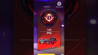 INDIA TOP 1 P90 PLAYER GAMEPLAY  TOP1 P90 GUN TITLE  ACE KILL WITH P90 GUN  csrankpush [upl. by Ahsatan]