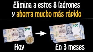 8 ERRORES GRAVES que seguramente cometes al ahorrar dinero [upl. by Asihtal]