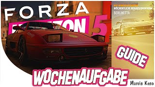 Forza Horizon 5  FERRARI F355 BERLINETTA WINTERTrocken Saison 1994er Ferrari F355 Deutsch [upl. by Azarcon750]