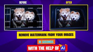 Instantly Remove Watermarks Using Dewatermarkai [upl. by Pentheam]