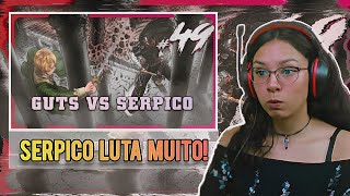 VÃO VOLTAR SIM😡 Guts vs Serpico  Berserk 49  Subsolo Geek 20  REACT [upl. by Shirl]