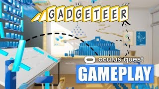 Gadgeteer VR Oculus Quest Gameplay  Rube Goldberg Machines in VR [upl. by Erdnaed]